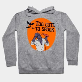 Halloween Wolfman Too Cute To Spook Hoodie